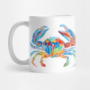 Bright colors crab Mug